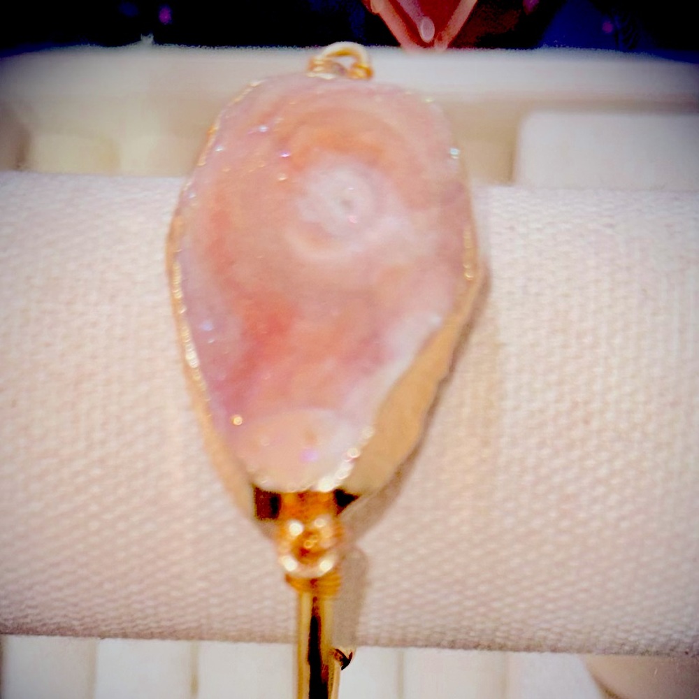 Handcrafted Druzy bangle 1